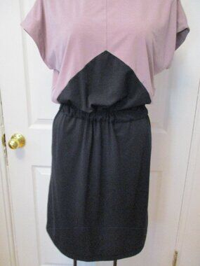 Indyeva Cap Sleeve Dress Relaxed Fit Lavender, Black Size XS